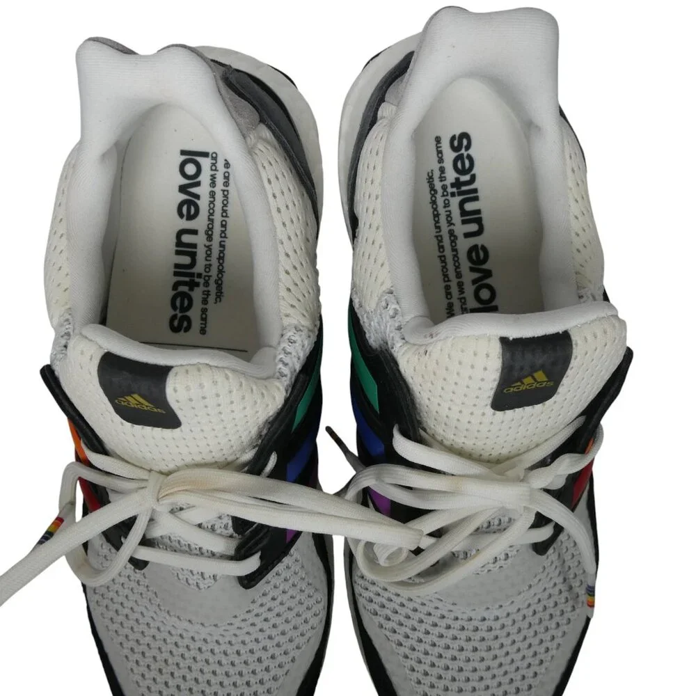 Adidas Ultraboost S&L Pride White FY5347 Men’s 6.5 / Women’s‎ 8 Running Shoes